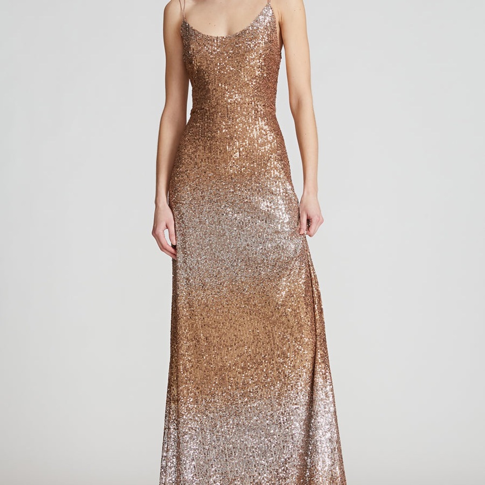 Halston Noah Ombré Gown